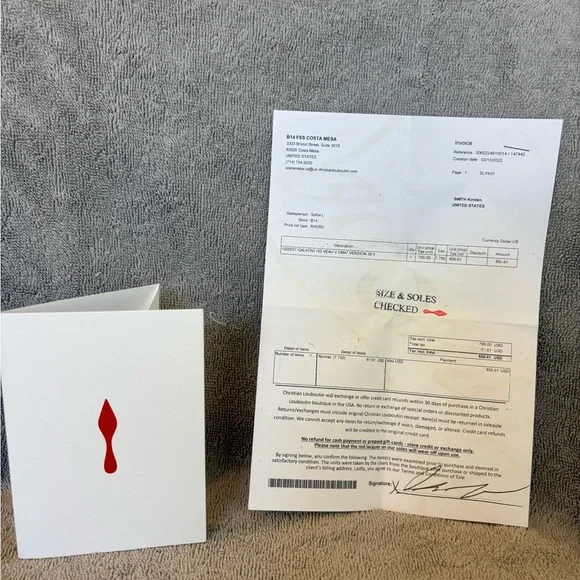 Christian Louboutin Black Mesh and Suede So Kate Pointed-Toe Pump - Picture 6 of 8